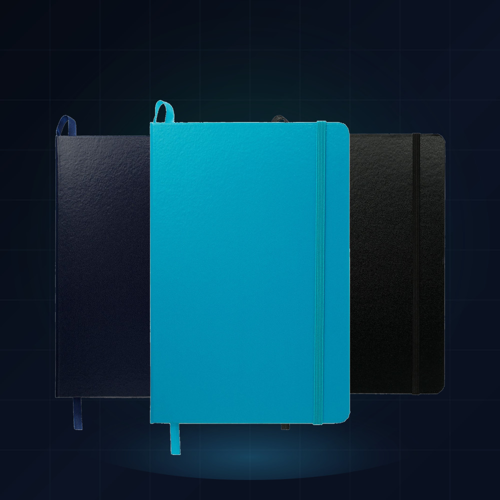 Custom Hardcover VIP Notebooks (25 Hardcover Journals (5.5" × 8.5" • 160 Pages))