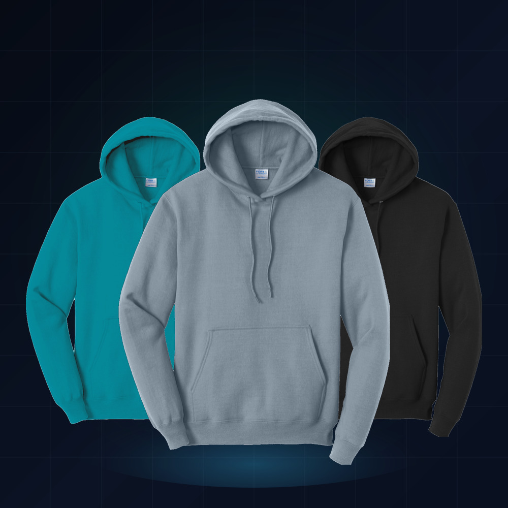 Custom VIP & Staff Fleece Hoodies (12 Hoodies (Mix S–3XL • Print or Embroidery))