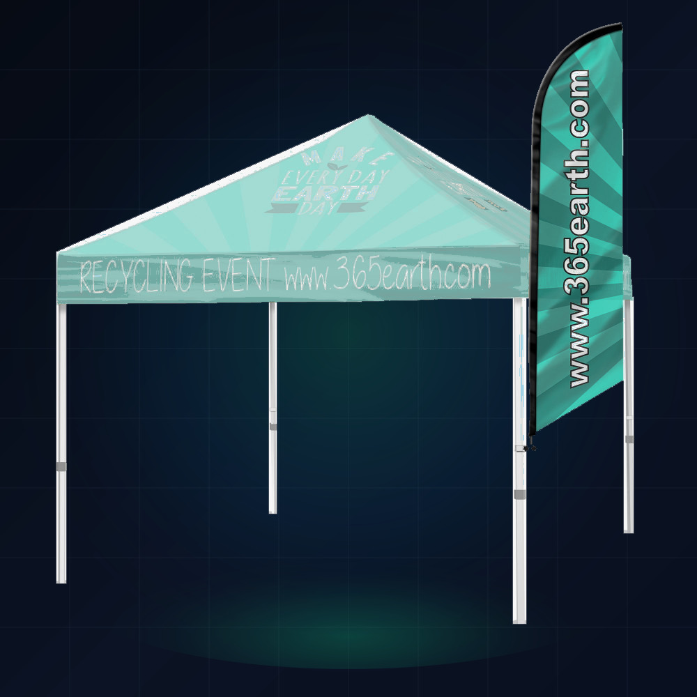 Feather / Teardrop Flag Kit (9ft or 10.5ft H (Single-Sided))
